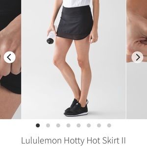 Lululemon Hotty Hot Skirt